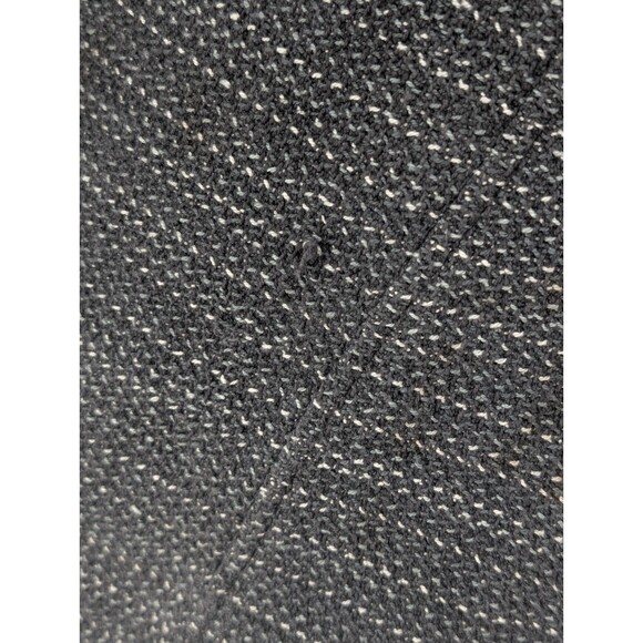 Avatar Vintage 90s Tweed Long Button Up Gray Peacoat Size JR's Extra Small - Picture 5 of 9